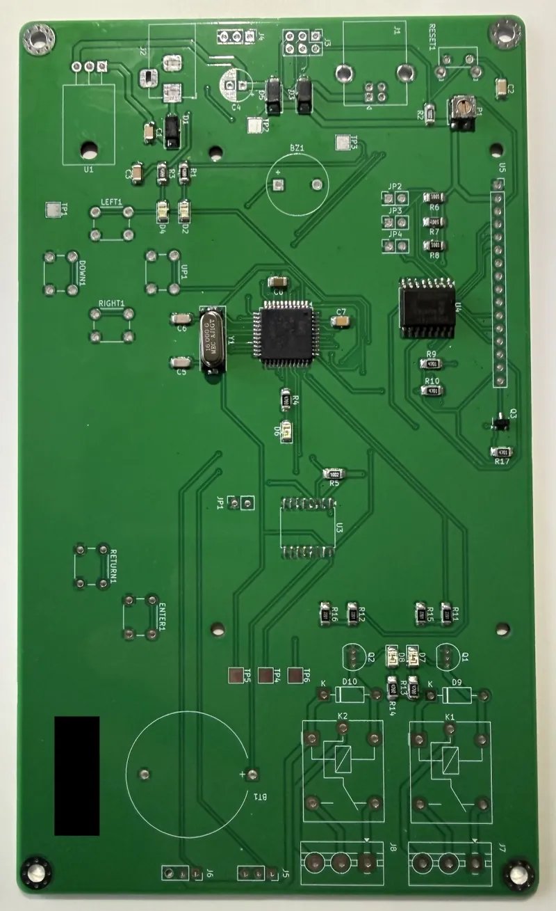 PCB avec les composants CMS soudés